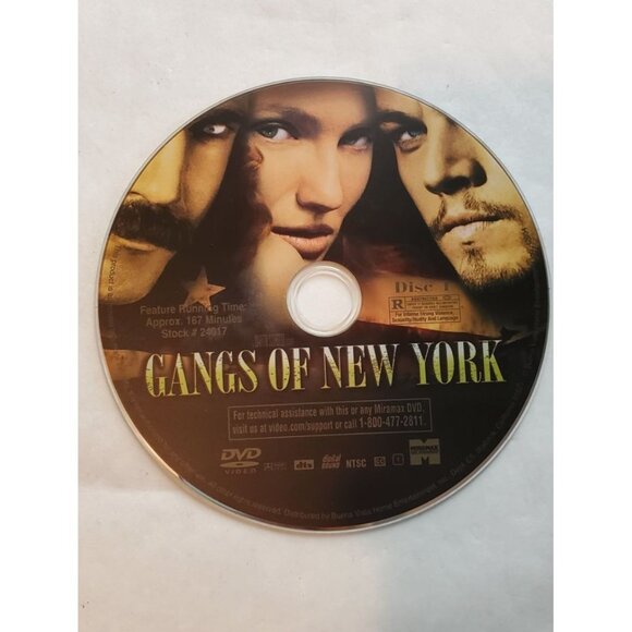 Gangs Of New York: America Was Born In The Streets DVD 2003 2-Disc Set - Picture 6 of 9